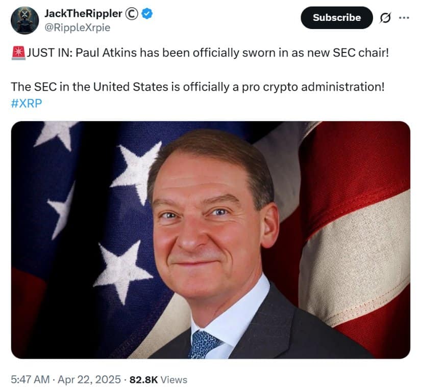 SEC Chair Change